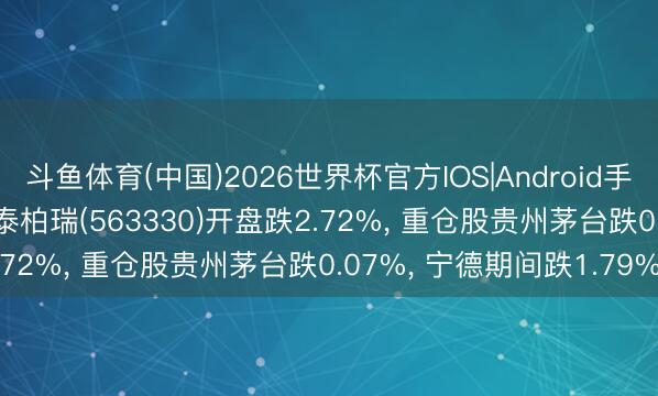 斗鱼体育(中国)2026世界杯官方IOS|Android手机app下载 A股ETF华泰柏瑞(563330)开盘跌2.72%， 重仓股贵州茅台跌0.07%， 宁德期间跌1.79%